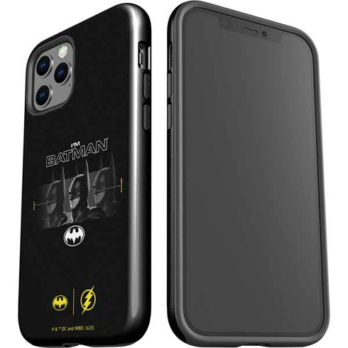 DC Comics The Flash Movie: I am Batman Past to Future iPhone 12 Pro Impact Case