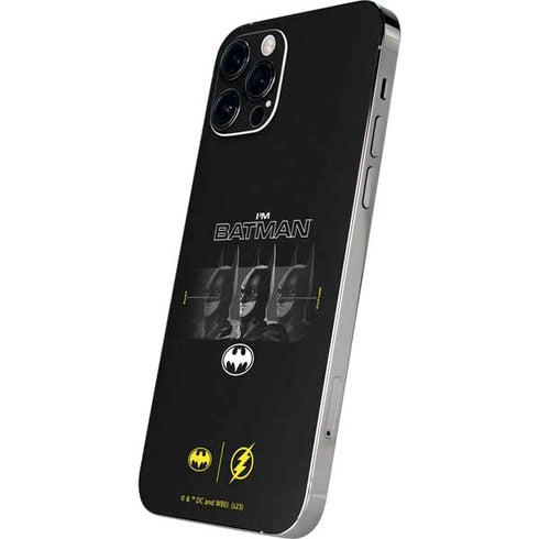 DC Comics The Flash Movie: I am Batman Past to Future iPhone 12 Pro Max Skin