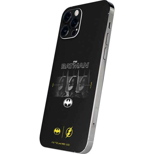 DC Comics The Flash Movie: I am Batman Past to Future iPhone 12 Pro Skin