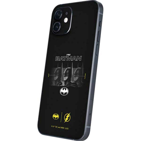 DC Comics The Flash Movie: I am Batman Past to Future iPhone 12 Skin