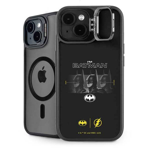 DC Comics The Flash Movie: I am Batman Past to Future iPhone 13 Kickstand Case