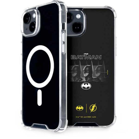 DC Comics The Flash Movie: I am Batman Past to Future iPhone 13 MagSafe Case