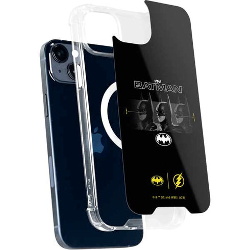 DC Comics The Flash Movie: I am Batman Past to Future iPhone 13 MagSafe Case