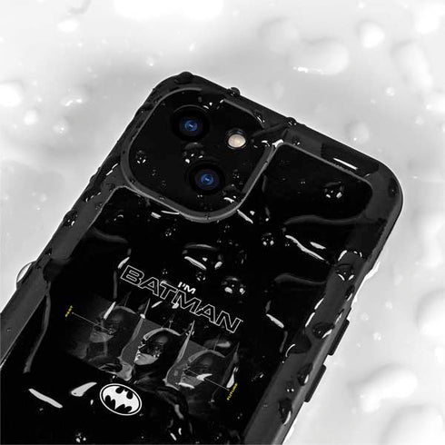 DC Comics The Flash Movie: I am Batman Past to Future iPhone 13 Mini Waterproof Case