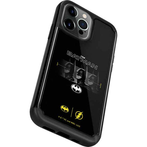 DC Comics The Flash Movie: I am Batman Past to Future iPhone 13 Pro Cargo Case