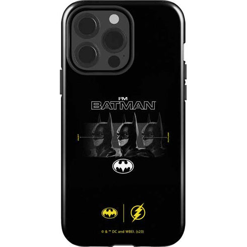 DC Comics The Flash Movie: I am Batman Past to Future iPhone 13 Pro Impact Case