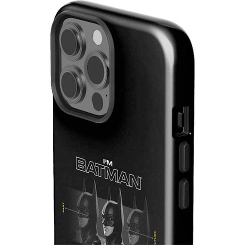 DC Comics The Flash Movie: I am Batman Past to Future iPhone 13 Pro Max Impact Case