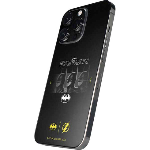 DC Comics The Flash Movie: I am Batman Past to Future iPhone 13 Pro Skin