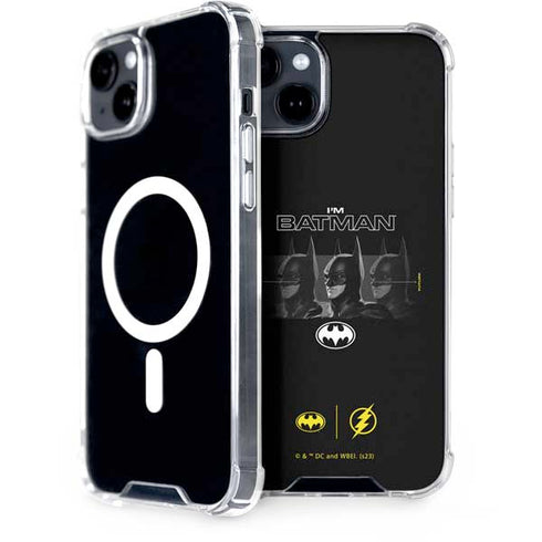 DC Comics The Flash Movie: I am Batman Past to Future iPhone 14 MagSafe Case