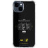 DC Comics The Flash Movie: I am Batman Past to Future iPhone 14 Plus Clear Case