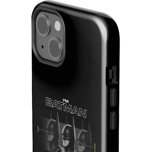 DC Comics The Flash Movie: I am Batman Past to Future iPhone 15 Impact Case