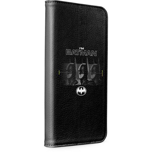 DC Comics The Flash Movie: I am Batman Past to Future iPhone 15 Pro Folio Case