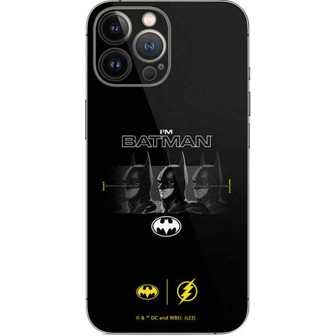 DC Comics The Flash Movie: I am Batman Past to Future iPhone 15 Pro Max Skin