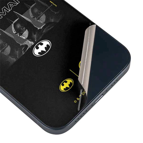 DC Comics The Flash Movie: I am Batman Past to Future iPhone 15 Skin