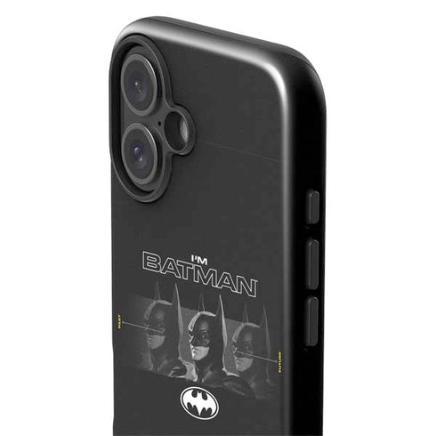 DC Comics The Flash Movie: I am Batman Past to Future iPhone 16 Plus Impact Case