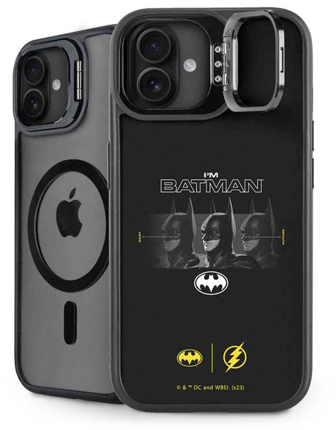 DC Comics The Flash Movie: I am Batman Past to Future iPhone 16 Plus Kickstand Case