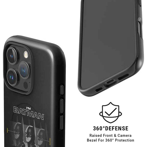 DC Comics The Flash Movie: I am Batman Past to Future iPhone 16 Pro Magsafe Impact Case