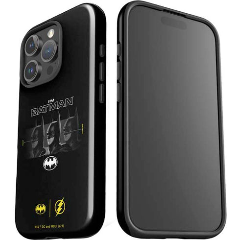 DC Comics The Flash Movie: I am Batman Past to Future iPhone 16 Pro Max Impact Case