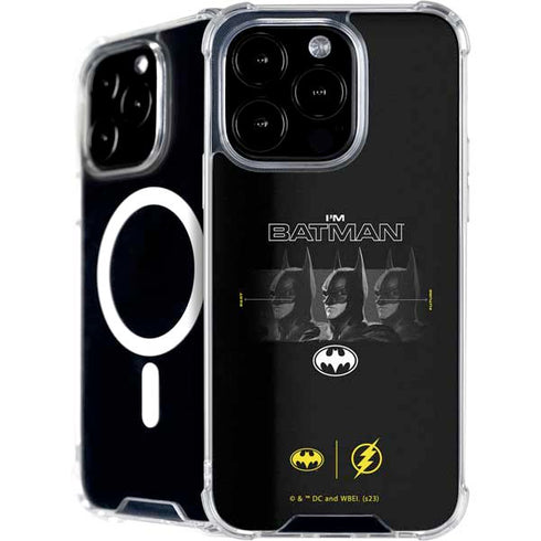 DC Comics The Flash Movie: I am Batman Past to Future iPhone 16 Pro Max MagSafe Case