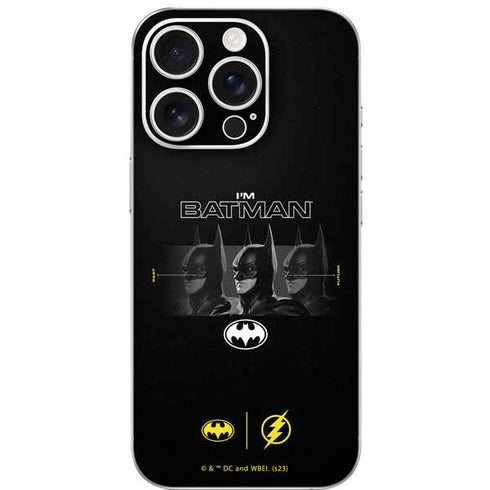 DC Comics The Flash Movie: I am Batman Past to Future iPhone 16 Pro Skin
