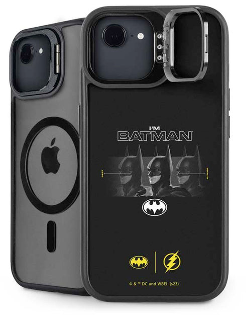 DC Comics The Flash Movie: I am Batman Past to Future iPhone 16e Kickstand Case