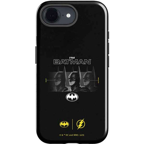 DC Comics The Flash Movie: I am Batman Past to Future iPhone 16e Impact Case