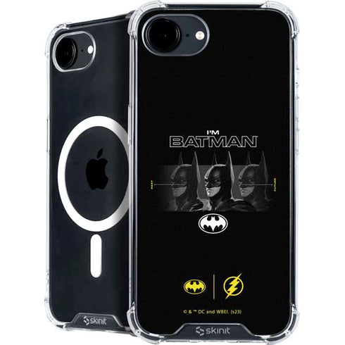 DC Comics The Flash Movie: I am Batman Past to Future iPhone 16e MagSafe Case