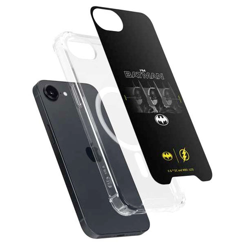 DC Comics The Flash Movie: I am Batman Past to Future iPhone 16e MagSafe Case