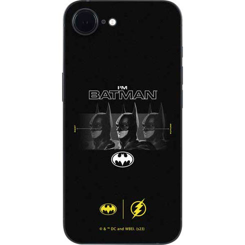 DC Comics The Flash Movie: I am Batman Past to Future iPhone 16e Skin