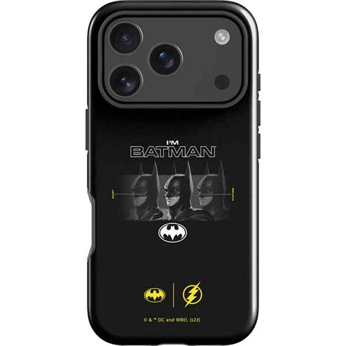 DC Comics The Flash Movie: I am Batman Past to Future iPhone 18 Pro Impact Case