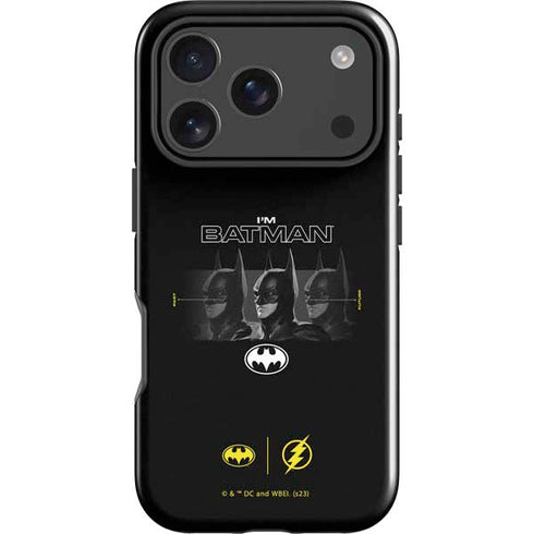 DC Comics The Flash Movie: I am Batman Past to Future iPhone 18 Pro Max Impact Case