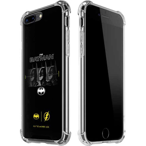 DC Comics The Flash Movie: I am Batman Past to Future iPhone Cases