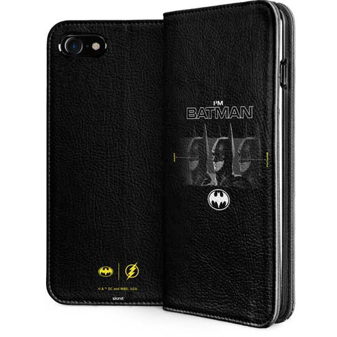 DC Comics The Flash Movie: I am Batman Past to Future iPhone Cases