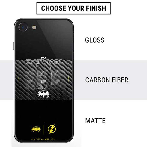 DC Comics The Flash Movie: I am Batman Past to Future iPhone SE (2nd & 3rd Gen) Skin