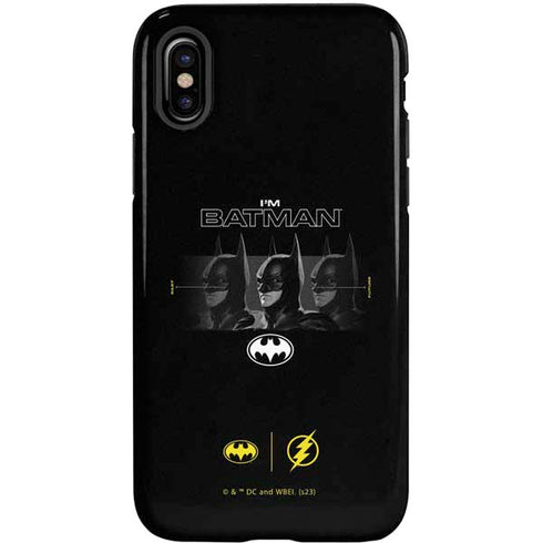 DC Comics The Flash Movie: I am Batman Past to Future iPhone X Pro Case