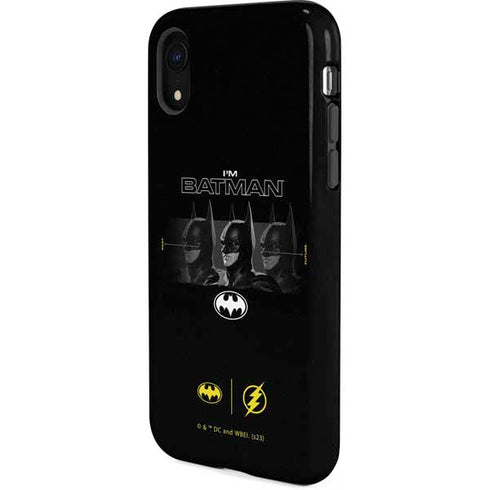 DC Comics The Flash Movie: I am Batman Past to Future iPhone XR Pro Case