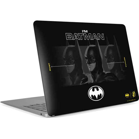 DC Comics The Flash Movie: I am Batman Past to Future Apple MacBook Air Skin