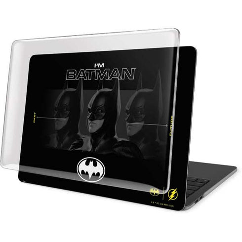 DC Comics The Flash Movie: I am Batman Past to Future MacBook Pro 13in (2020) Case plus Skin