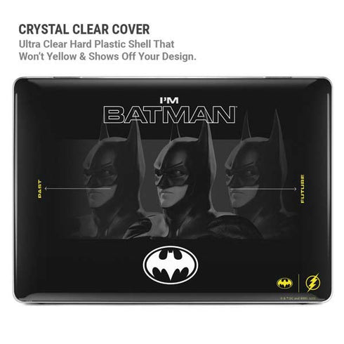 DC Comics The Flash Movie: I am Batman Past to Future MacBook Pro 13in (2020) Case plus Skin
