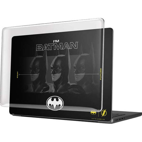 DC Comics The Flash Movie: I am Batman Past to Future MacBook Pro 14in (2021-24) Case plus Skin