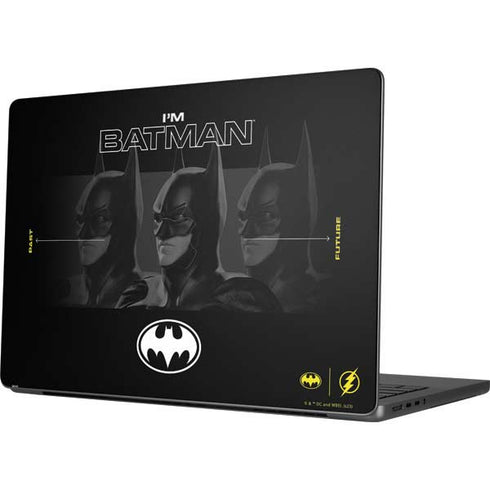DC Comics The Flash Movie: I am Batman Past to Future MacBook Pro 14in (2021-24) Skin