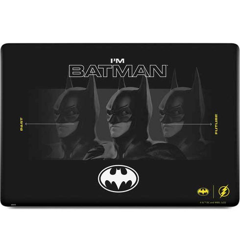 DC Comics The Flash Movie: I am Batman Past to Future MacBook Skins