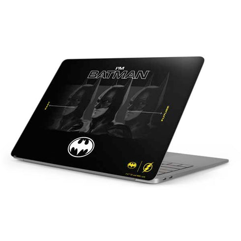 DC Comics The Flash Movie: I am Batman Past to Future Apple MacBook Pro 16-inch Skin