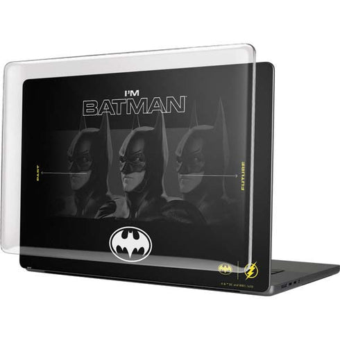 DC Comics The Flash Movie: I am Batman Past to Future MacBook Cases