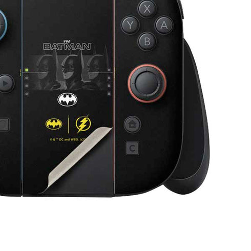 DC Comics The Flash Movie: I am Batman Past to Future Nintendo Switch 2 (2025) Joy-Con Controller Skin
