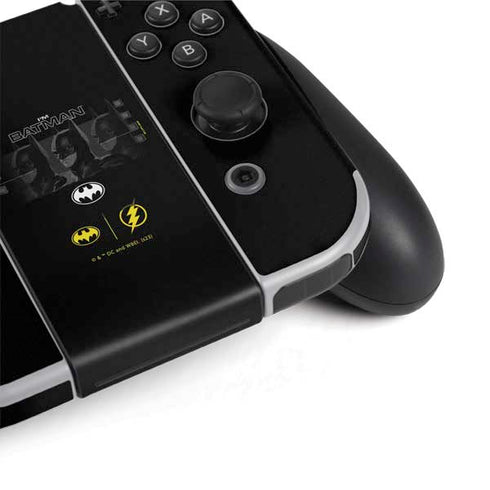 DC Comics The Flash Movie: I am Batman Past to Future Nintendo Switch OLED (2021) Skin