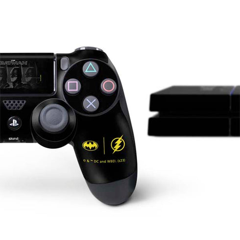 DC Comics The Flash Movie: I am Batman Past to Future PS4 Console and Controller Bundle Skin
