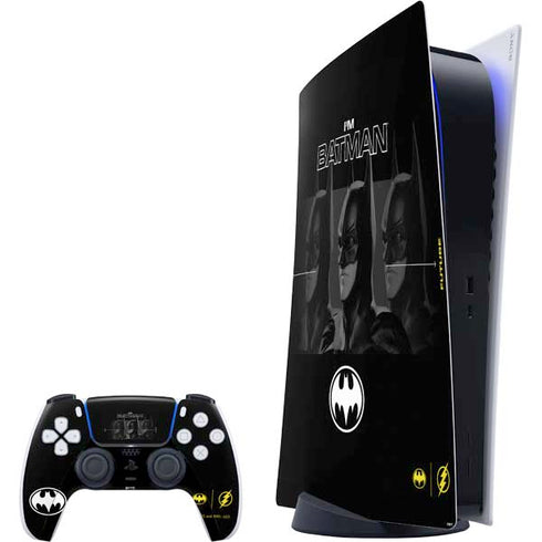 DC Comics The Flash Movie: I am Batman Past to Future PS5 Digital Edition Bundle Skin