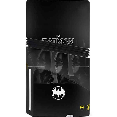 DC Comics The Flash Movie: I am Batman Past to Future PS5 Pro Disk Bundle Skin