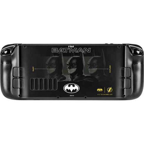 DC Comics The Flash Movie: I am Batman Past to Future Steam Deck Handheld Gaming Computer Skin